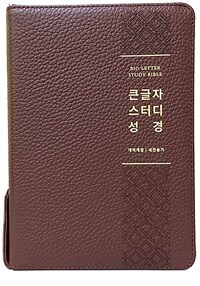 [버건디] 큰글자 스터디성경 개역개정 새찬송가 - 대(大).합본.색인