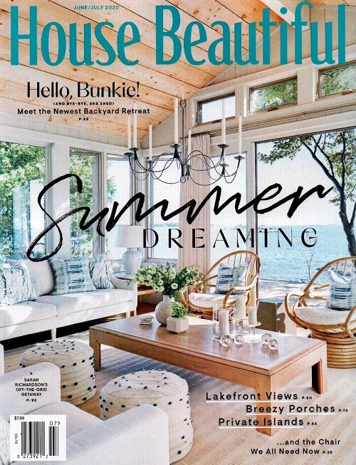 House Beautiful (월간 미국판): 2020년 06/07월호 (표지 랜덤)