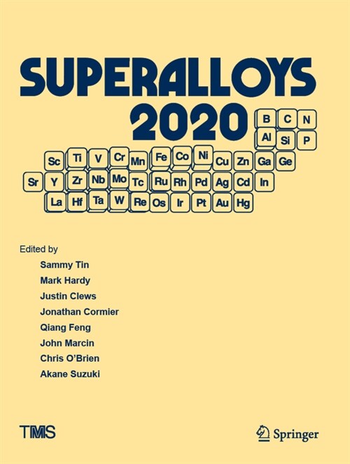 Superalloys 2020: Proceedings of the 14th International Symposium on Superalloys (Hardcover, 2020)