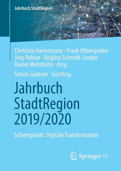 Jahrbuch Stadtregion 2019/2020: Schwerpunkt: Digitale Transformation (Paperback, 1. Aufl. 2020)