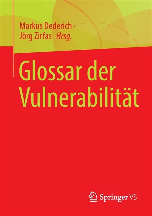 Glossar Der Vulnerabilit? (Paperback, 1. Aufl. 2022)