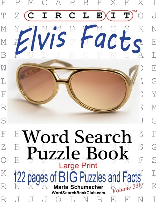 Circle It, Elvis Facts, Word Search, Puzzle Book (Paperback)