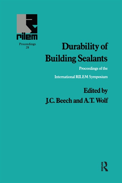 Durability of Building Sealants (Paperback, 1)