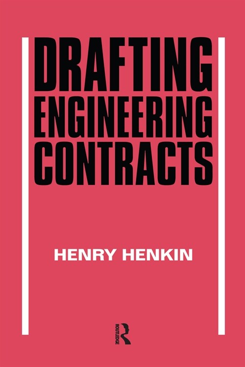 Drafting Engineering Contracts (Paperback, 1)