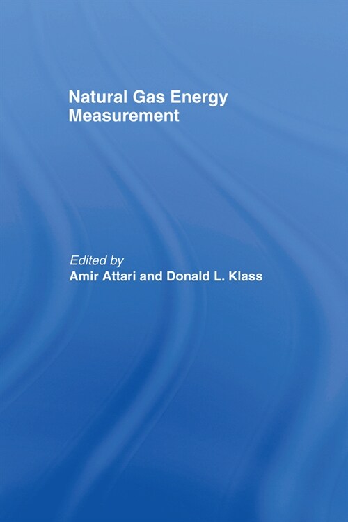 Natural Gas Energy Measurement (Paperback, 1)