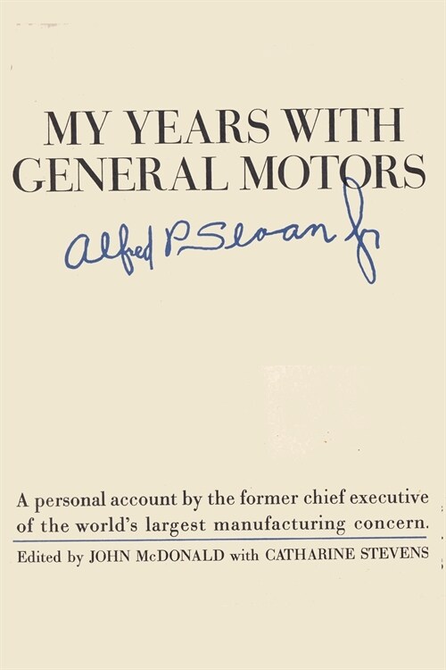 My Years With General Motors (Paperback)