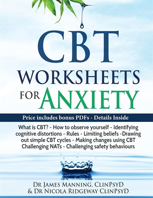 CBT Worksheets for Anxiety (Paperback)