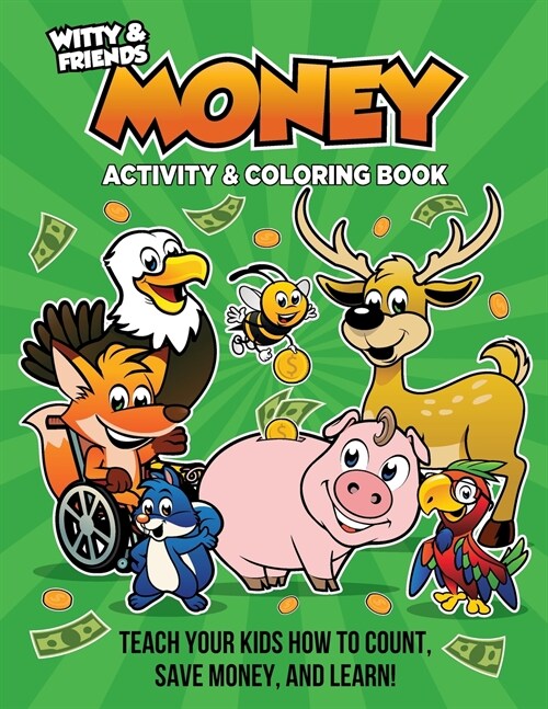 Witty and Friends Money Activity and Coloring Book (Paperback)