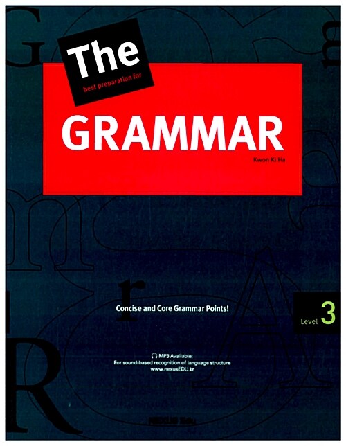 [중고] The Best Preparation For Grammar Level 3