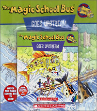 The Magic School Bus #5 : Goes Upstream (Paperback + CD 1장)