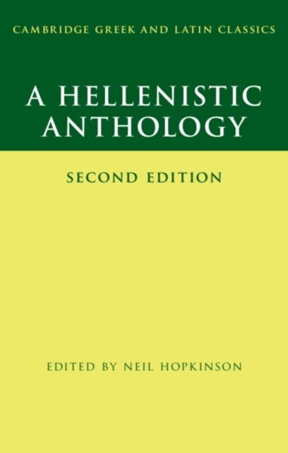 A Hellenistic Anthology (Hardcover, 2 Revised edition)