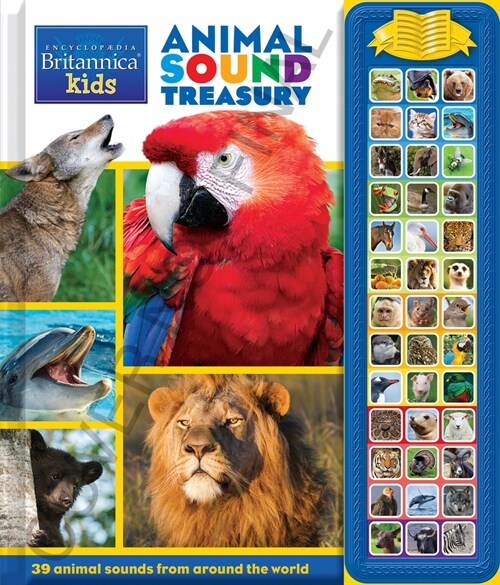 Encyclopaedia Britannica Kids: Animal Sound Treasury (Hardcover)