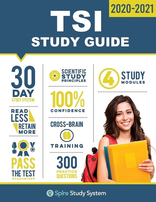 TSI Study Guide: TSI Test Prep Guide with Practice Test Review Questions for the Texas Success Initiative Exam (Paperback)