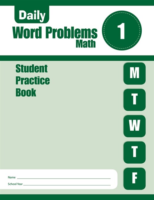 Daily Word Problems Math, Grade 1 Student Workbook (Paperback)
