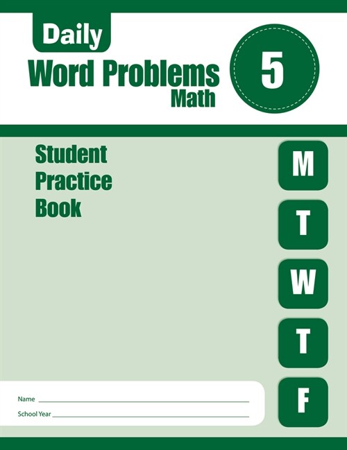 Daily Word Problems Math, Grade 5 Student Workbook (Paperback)