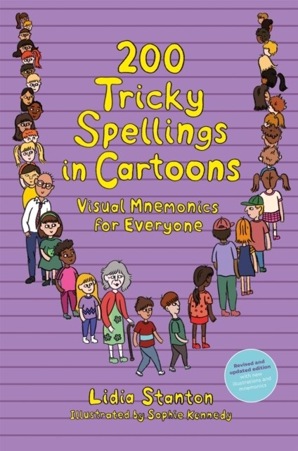 200 Tricky Spellings in Cartoons : Visual Mnemonics for Everyone - Uk Edition (Paperback, Illustrated ed)