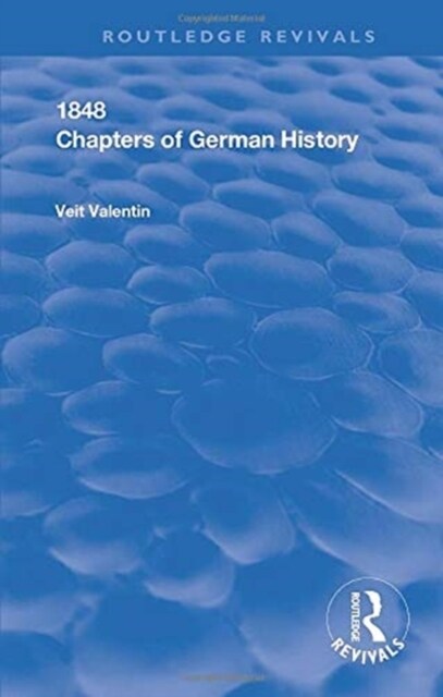 Chapters of German History (Hardcover)