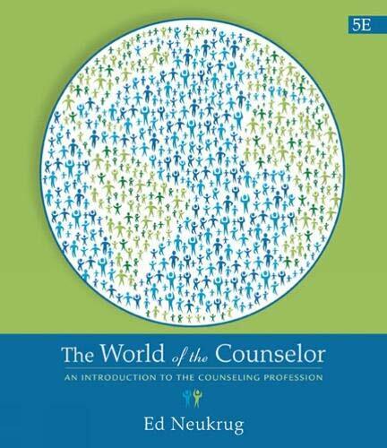 The World of the Counselor: An Introduction to the Counseling Profession (Paperback)