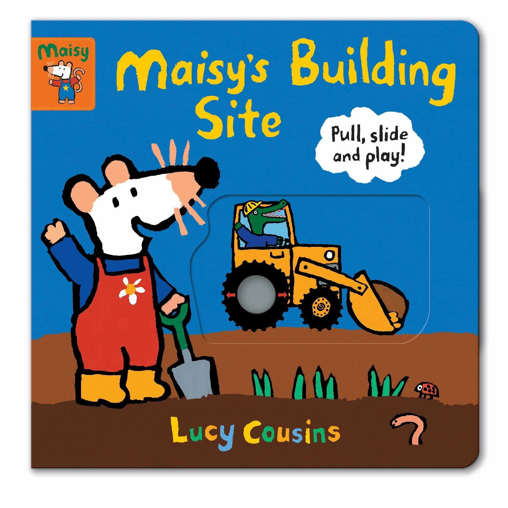 [중고] Maisys Building Site: Pull, Slide and Play! (Board Book)