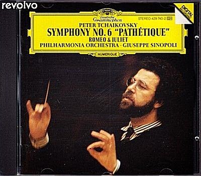 [중고] Tchaikovsky Symphony No.6 ˝Pathetique˝ / Philharmonia Orchestra,Giuseppe Sinopoli	