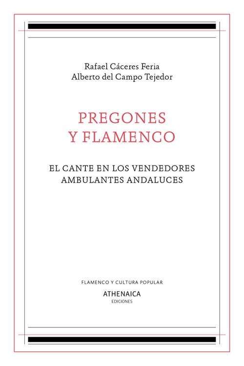 PREGONES Y FLAMENCO (Paperback)