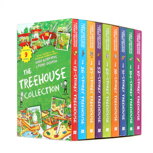 [중고] 13층 나무집 Treehouse 13-117층 9종 박스 세트 (Paperback 9권, 영국판)