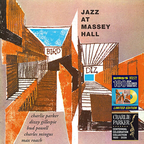[수입] Charlie Parker - Jazz at Massey Hall [180g 옐로우 컬러 LP]