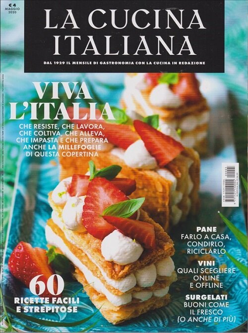 La Cucina Italiana (월간 이탈리아판): 2020년 05월호