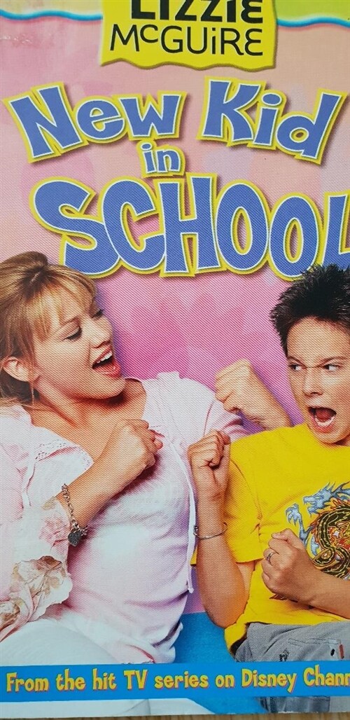 [중고] Lizzie McGuire: New Kid in School - Book #6 (Paperback)