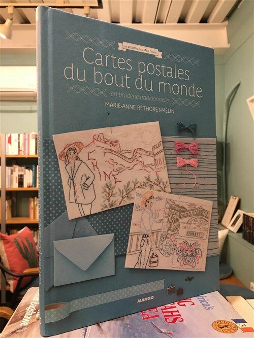 [중고] Cartes postales du bout du monde en broderie traditionnelle (Paperback)