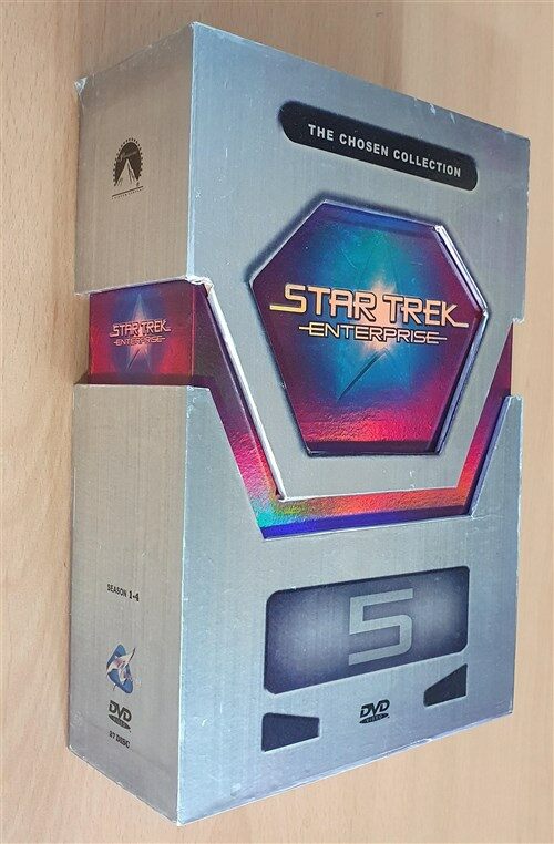 [중고] [DVD 28개, 박스세트] 스타트렉(Star Trek) : The Complete 1-4 Season, (한글 무자막)