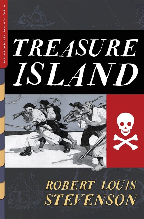 Treasure Island (Illustrated): With Artwork by N.C. Wyeth and Louis Rhead (Paperback)