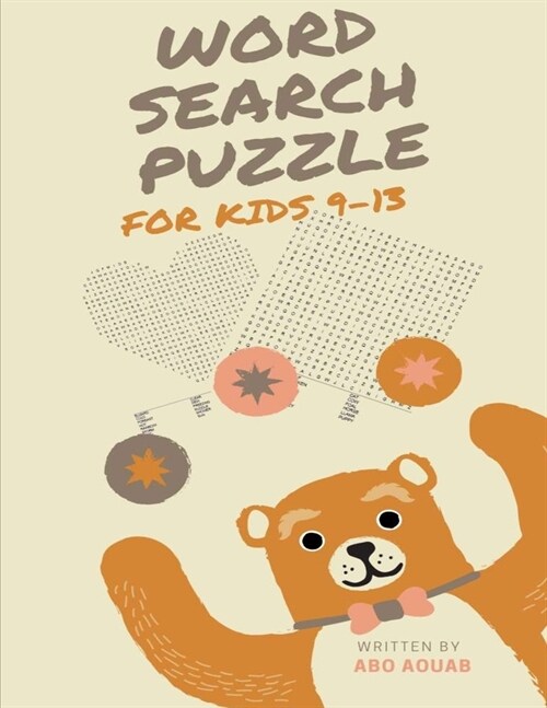 Word Search Puzzle For Kids 9-13 (Paperback)