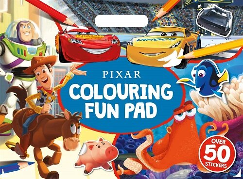 Disney Pixar Colouring Fun Pad (Paperback)