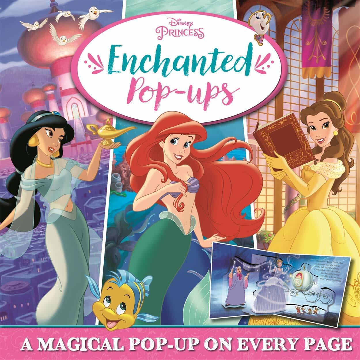Disney Princess: Enchanted Pop-Ups (Hardcover)