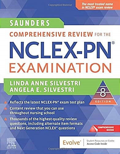 Saunders Comprehensive Review for the Nclex-Pn(r) Examination (Paperback, 8)