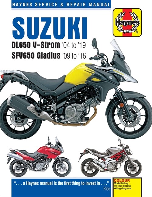 Suzuki DL650 V-Strom & SFV650 Gladius (04 - 19) : 2004 to 2019 (Paperback, New ed)