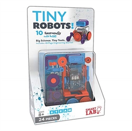 Tiny Robots! : 15 Ingenious Motorized Builds! Big Science. Tiny Tools. Includes Enormous Engineering Foldout! (Other)