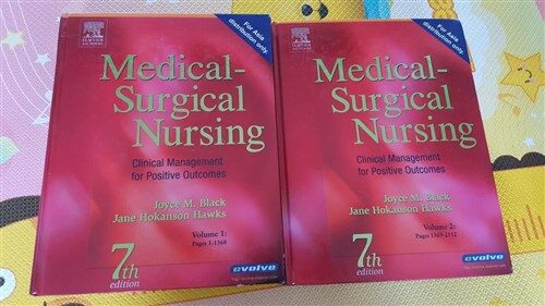 [중고] Medical-Surgical Nursing - Two Volume Set : Clinical Management for Positive Outcomes, 2-Volume Set (Hardcover, 8 Revised edition)