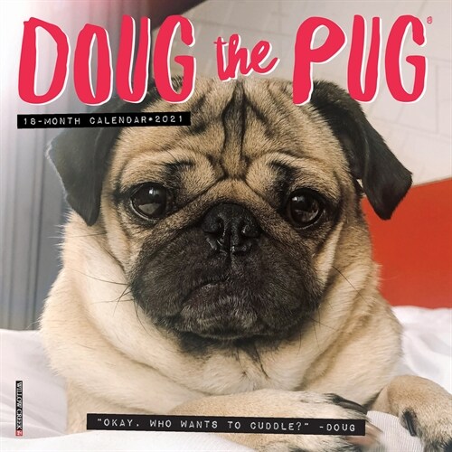 Doug the Pug 2021 Mini Wall Calendar (Dog Breed Calendar) (Mini)