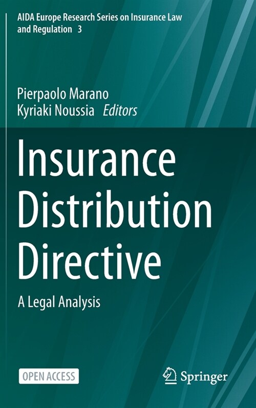 Insurance Distribution Directive: A Legal Analysis (Hardcover, 2021)