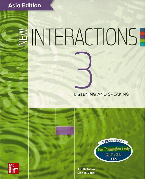 [중고] New Interactions : Listening & Speaking 3 : Student Book (Asia Edition)
