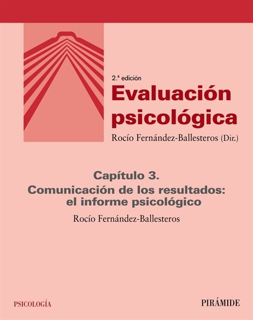 EVALUACION PSICOLOGICA (CAPITULO 3) (Book)