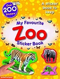 My Favourite Zoo Sticker Book (Paperback)