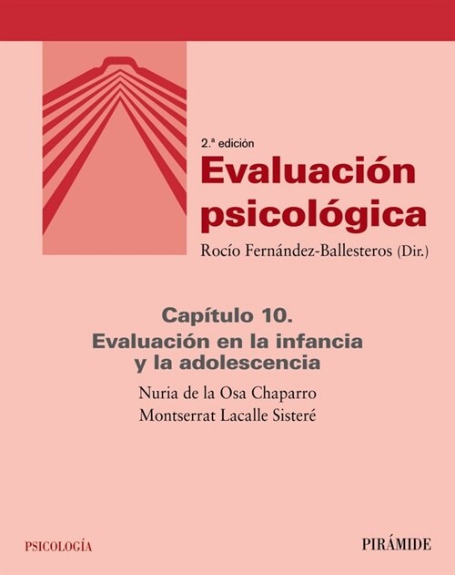 EVALUACION PSICOLOGICA (CAPITULO 10) (Book)