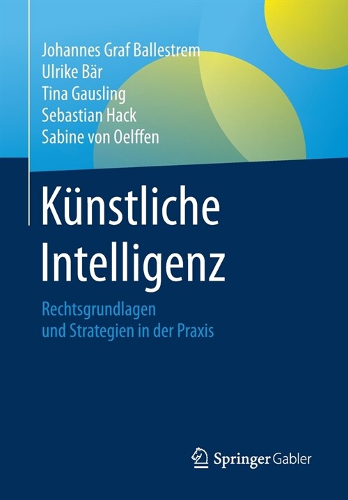 K?stliche Intelligenz: Rechtsgrundlagen Und Strategien in Der Praxis (Paperback, 1. Aufl. 2020)