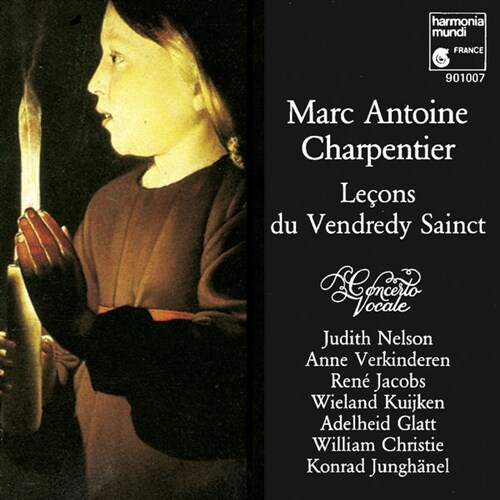 [중고] Rene Jacobs - 샤르팡티에: 성 금요일의 테네브리 (Charpentier : Lecons de Tenebres du Vendredy Sainct)