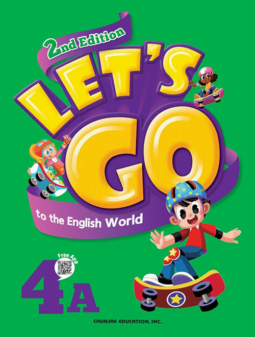 [중고] Let‘s Go to the English World 4A
