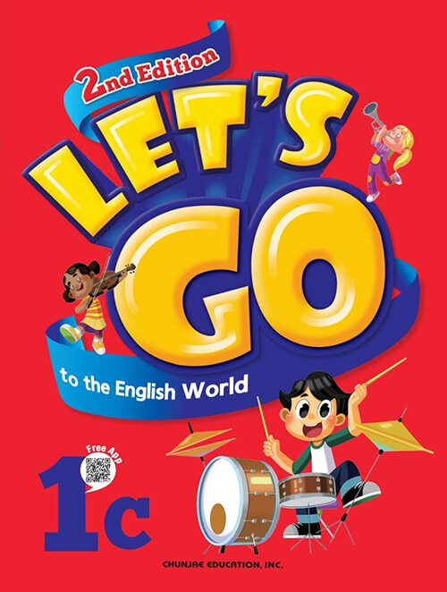 [중고] Lets Go to the English World 1C