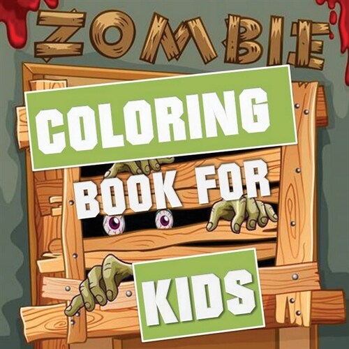 Zombie Coloring Book for Kids (Paperback)